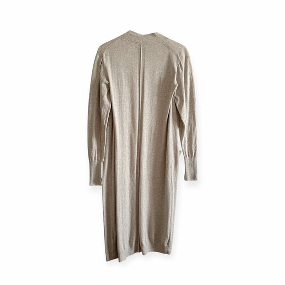 Brochu Walker Linen Blend Open Front Duster Cardigan, Size XS - Picture 2 of 12